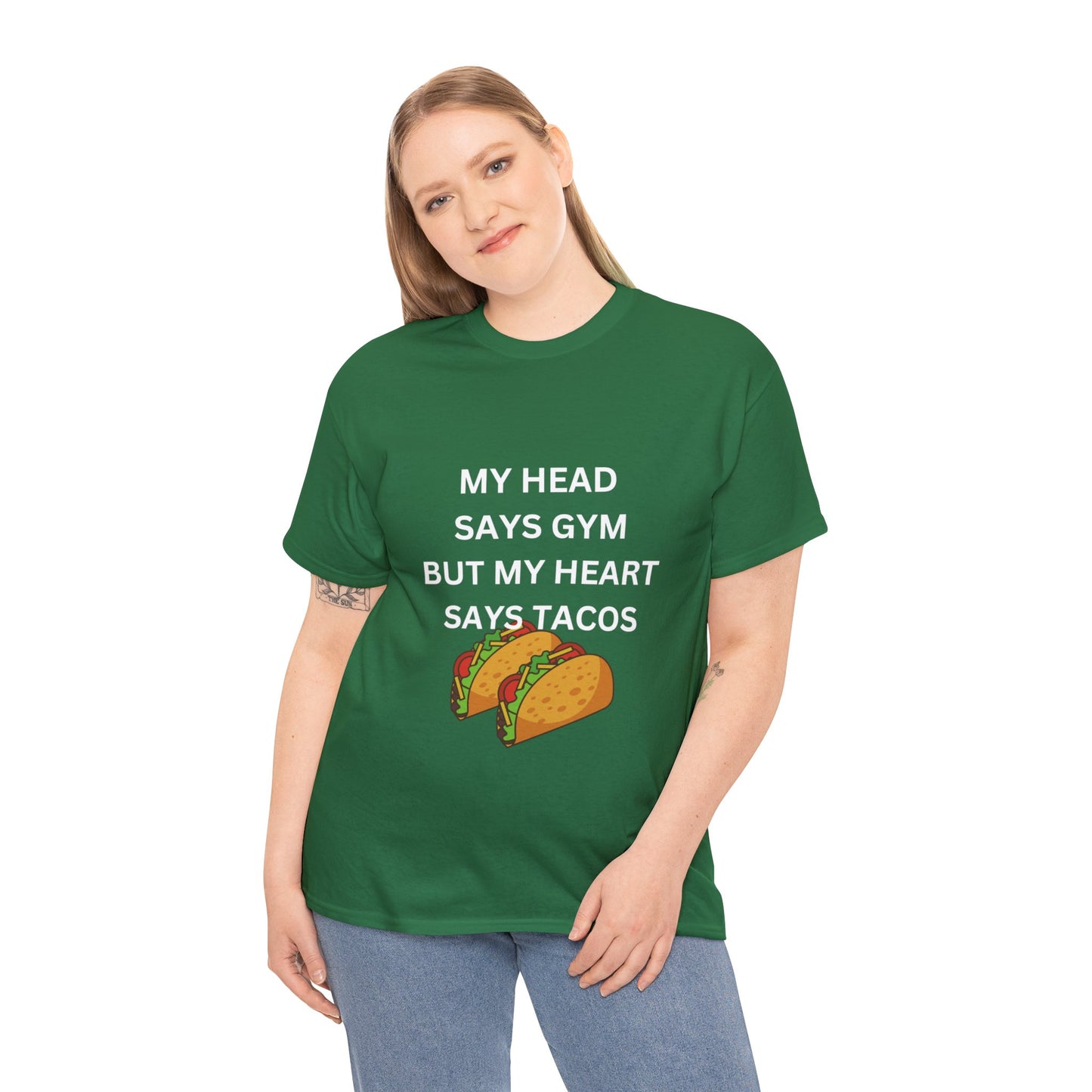 Tacos Unisex Heavy Cotton Tee