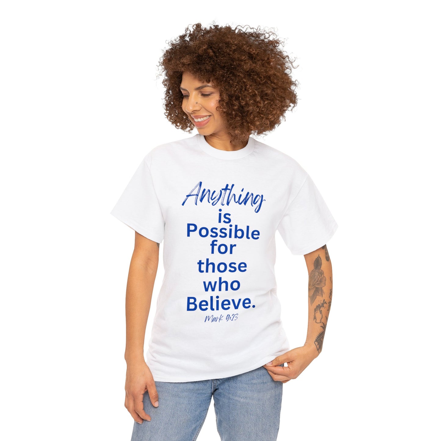 Believe Unisex Heavy Cotton Tee