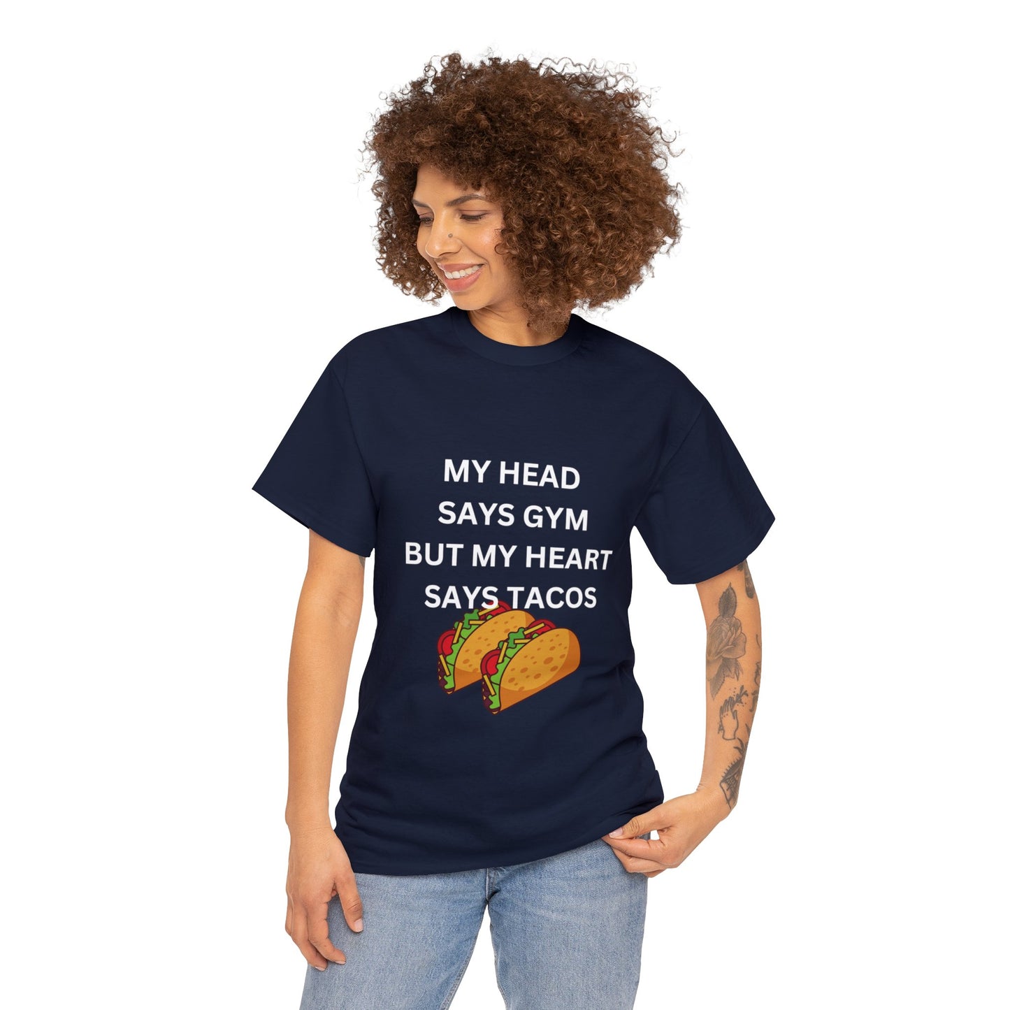 Tacos Unisex Heavy Cotton Tee