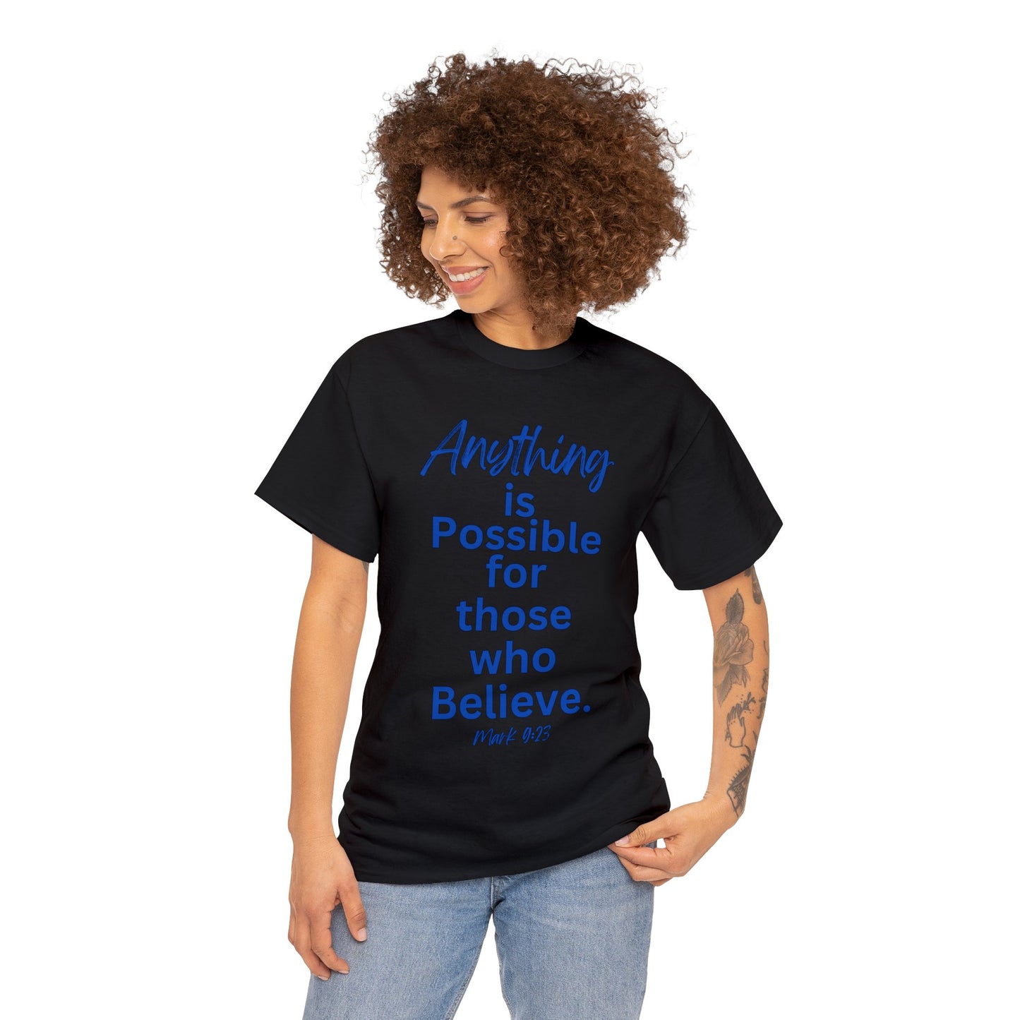 Believe Unisex Heavy Cotton Tee