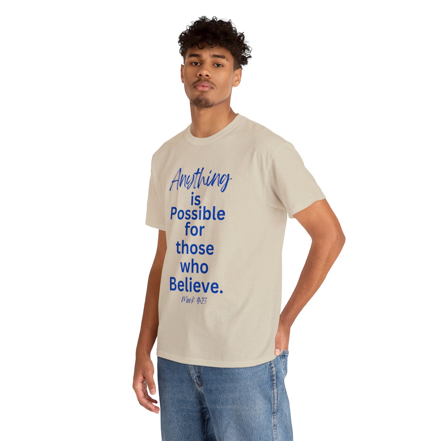 Believe Unisex Heavy Cotton Tee