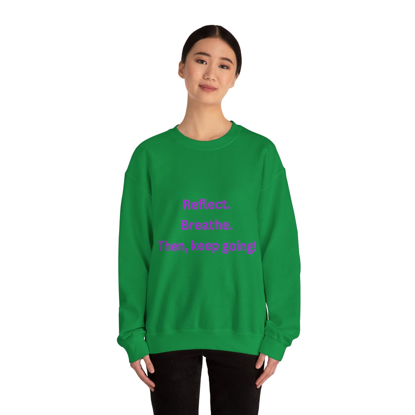 Keep Going Unisex Heavy Blend™ Crewneck Sweatshirt