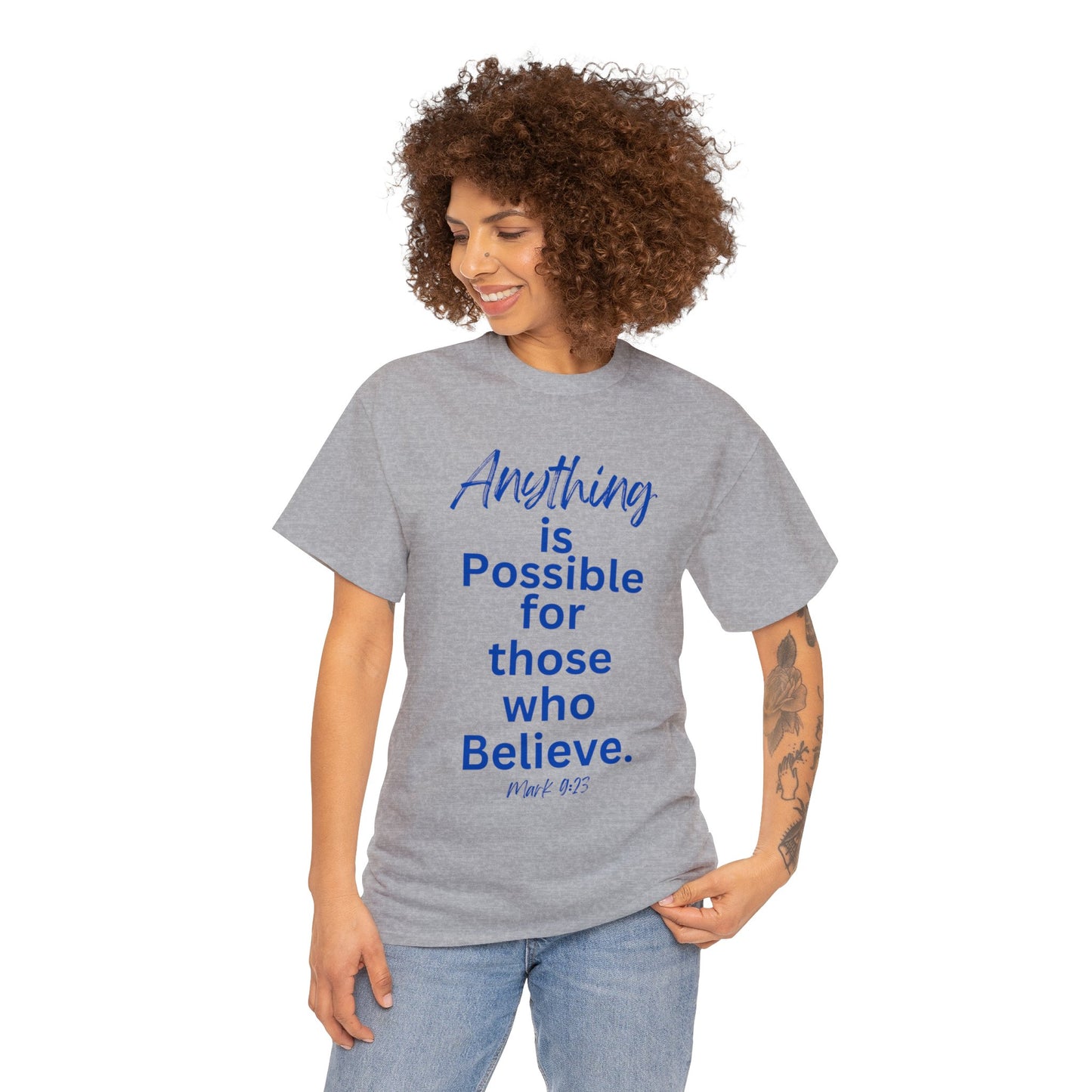 Believe Unisex Heavy Cotton Tee