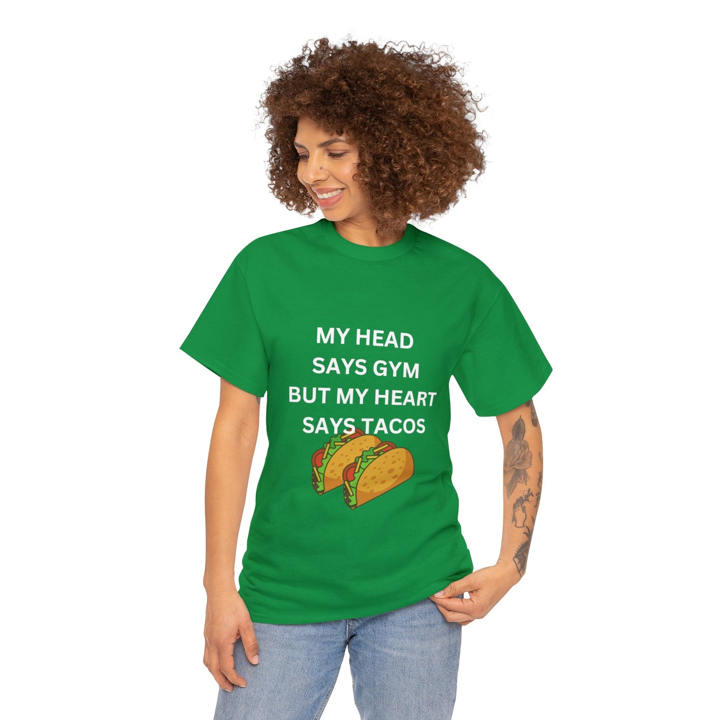 Tacos Unisex Heavy Cotton Tee