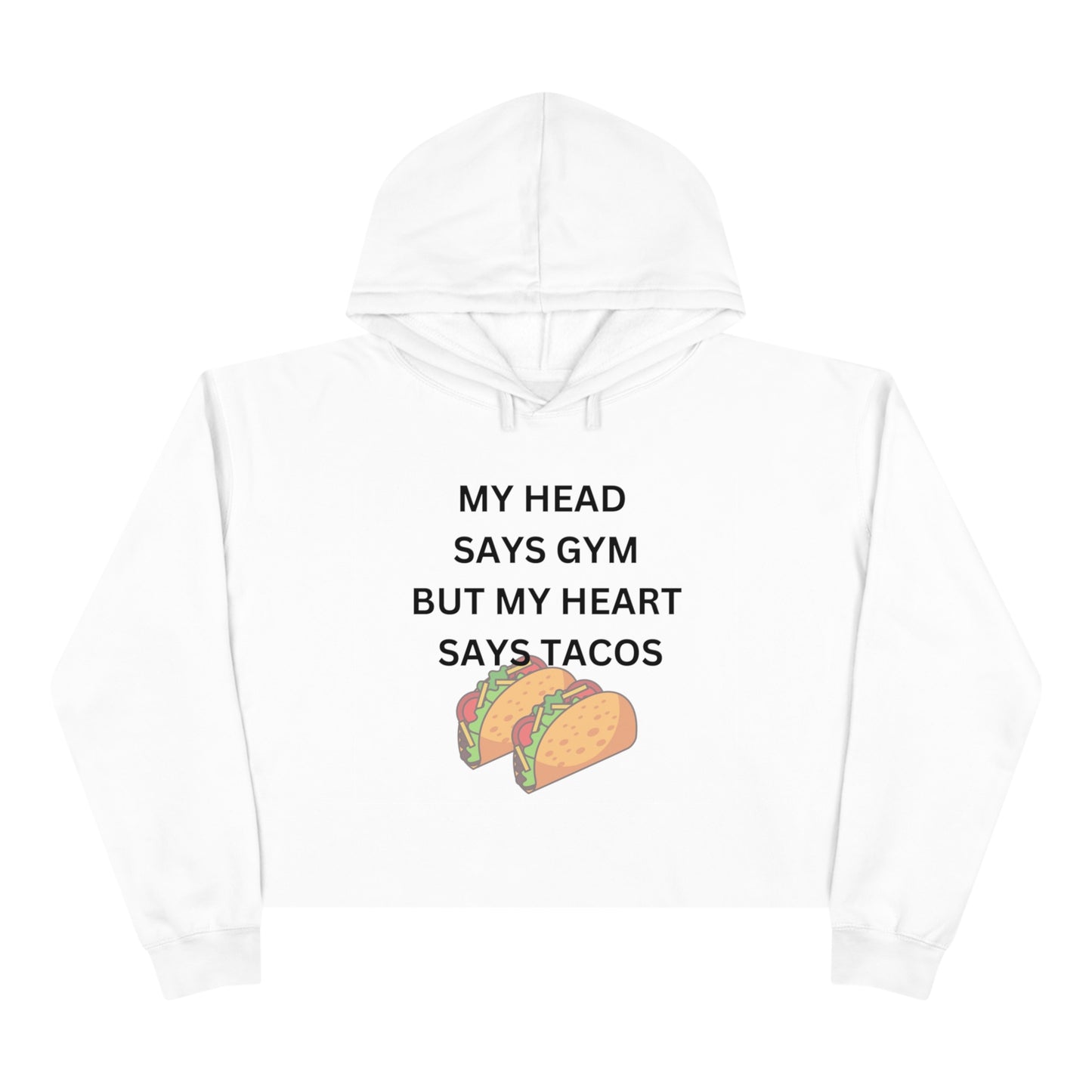 Tacos Crop Hoodie