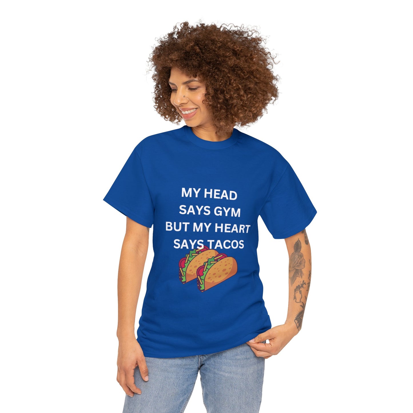 Tacos Unisex Heavy Cotton Tee