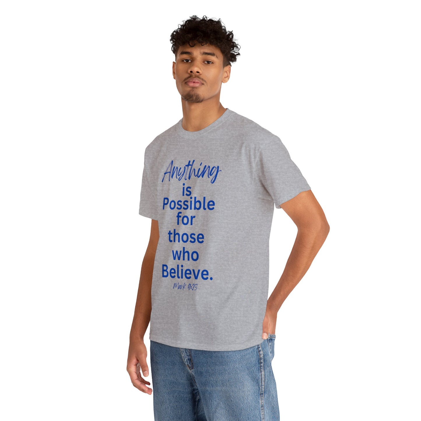 Believe Unisex Heavy Cotton Tee