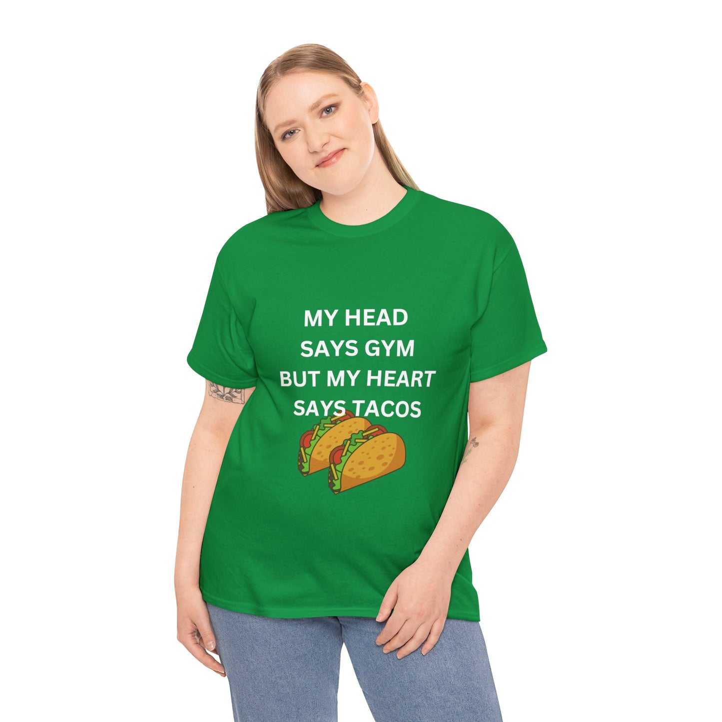 Tacos Unisex Heavy Cotton Tee