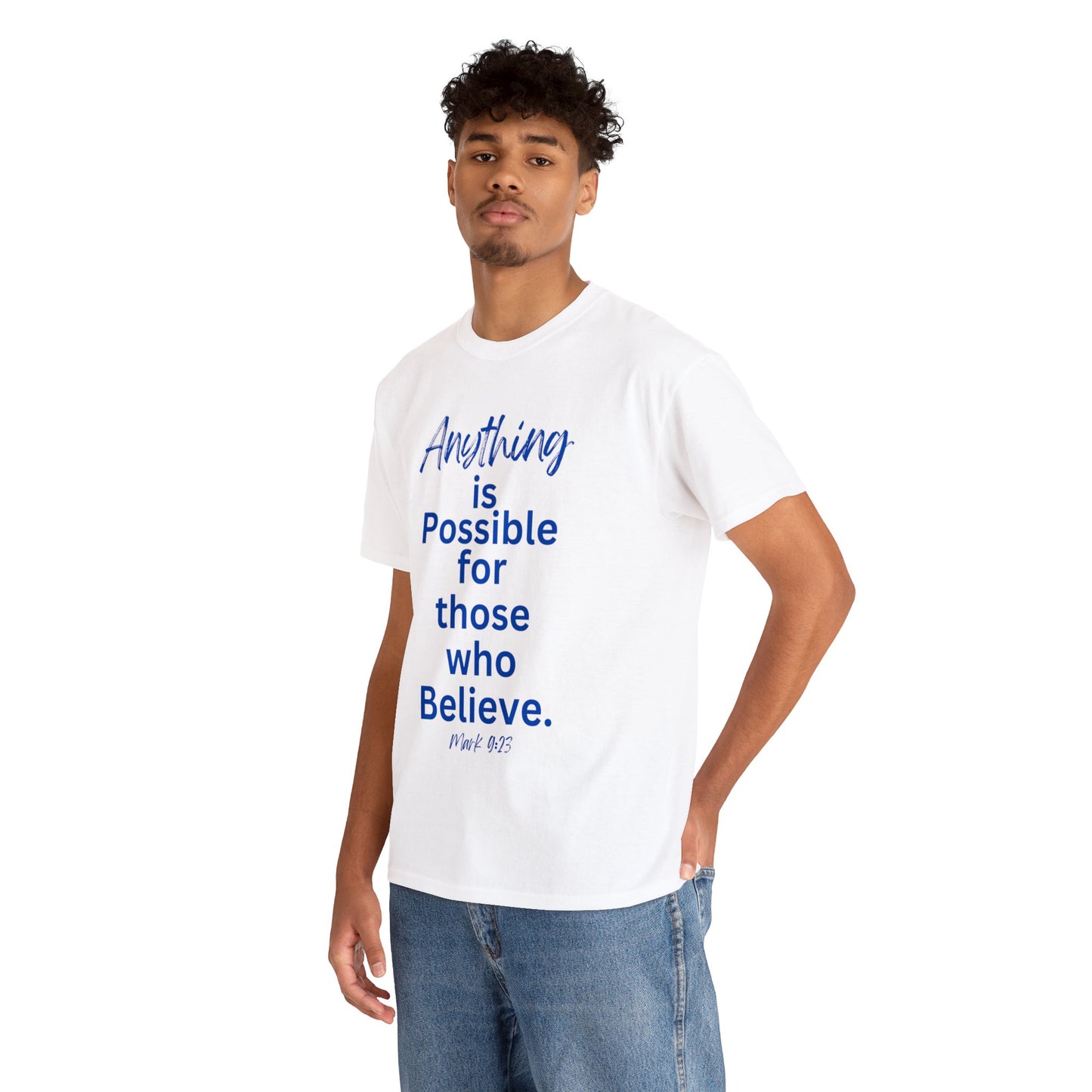 Believe Unisex Heavy Cotton Tee