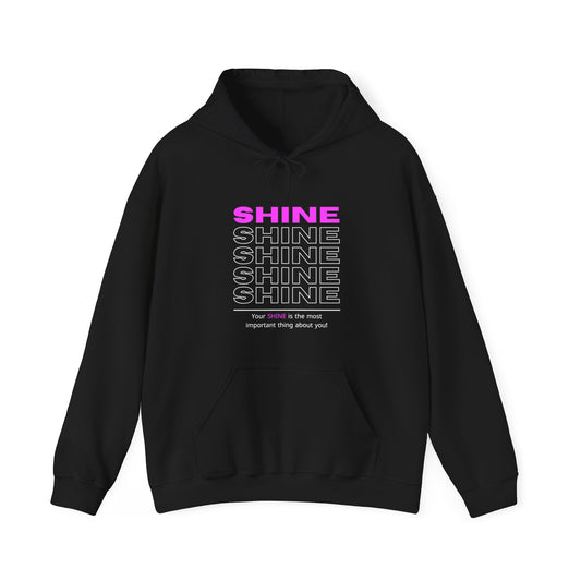 SHINE Pink Unisex Heavy Blend™ Hooded Sweatshirt