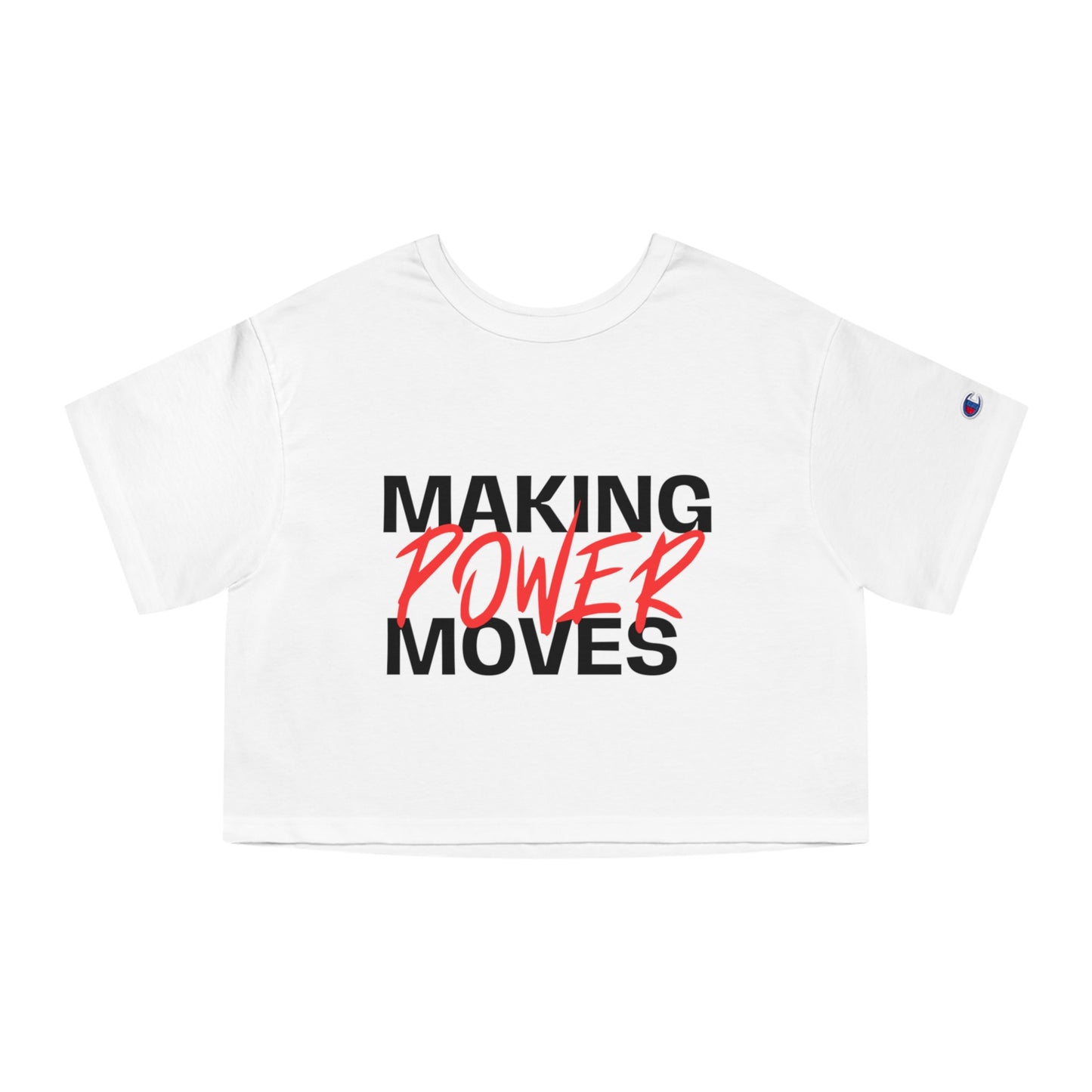 Power Moves Champion Women's Heritage Cropped T-Shirt