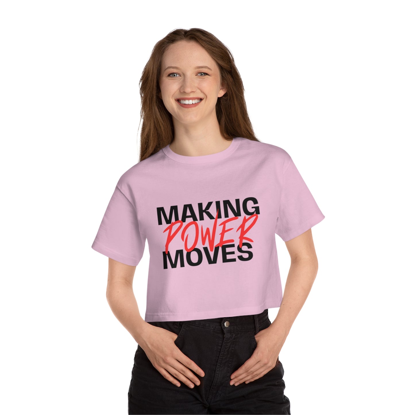 Power Moves Champion Women's Heritage Cropped T-Shirt