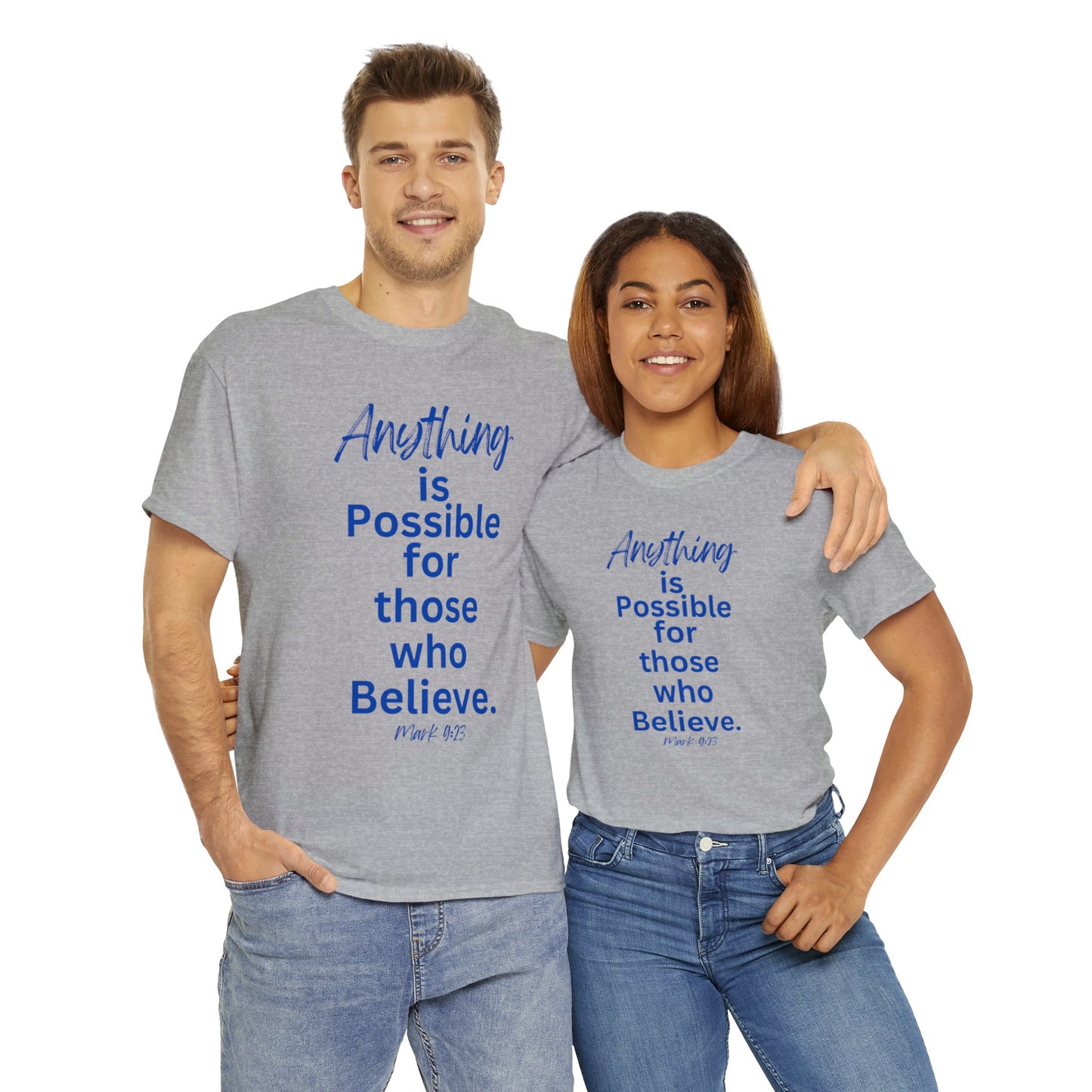 Believe Unisex Heavy Cotton Tee