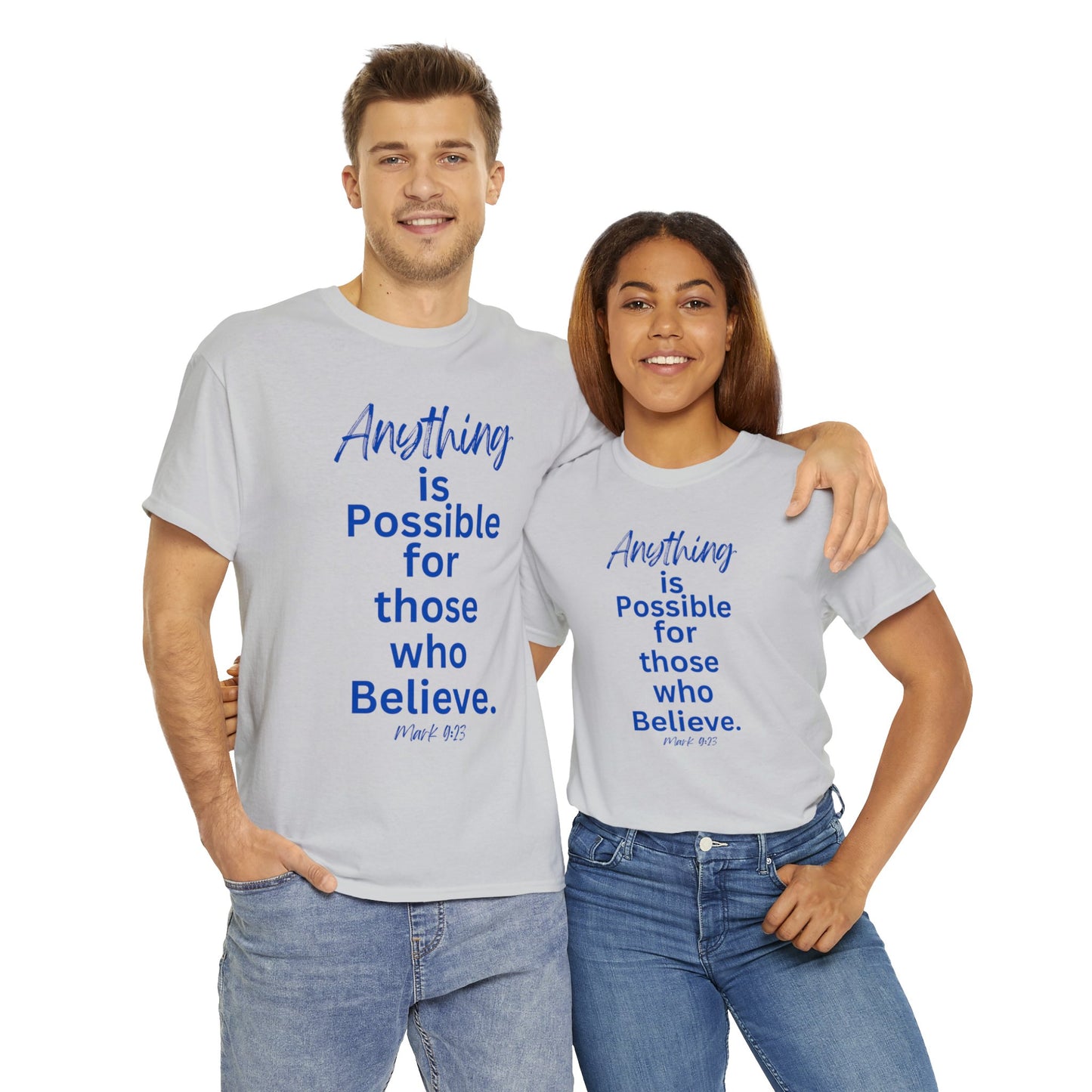 Believe Unisex Heavy Cotton Tee