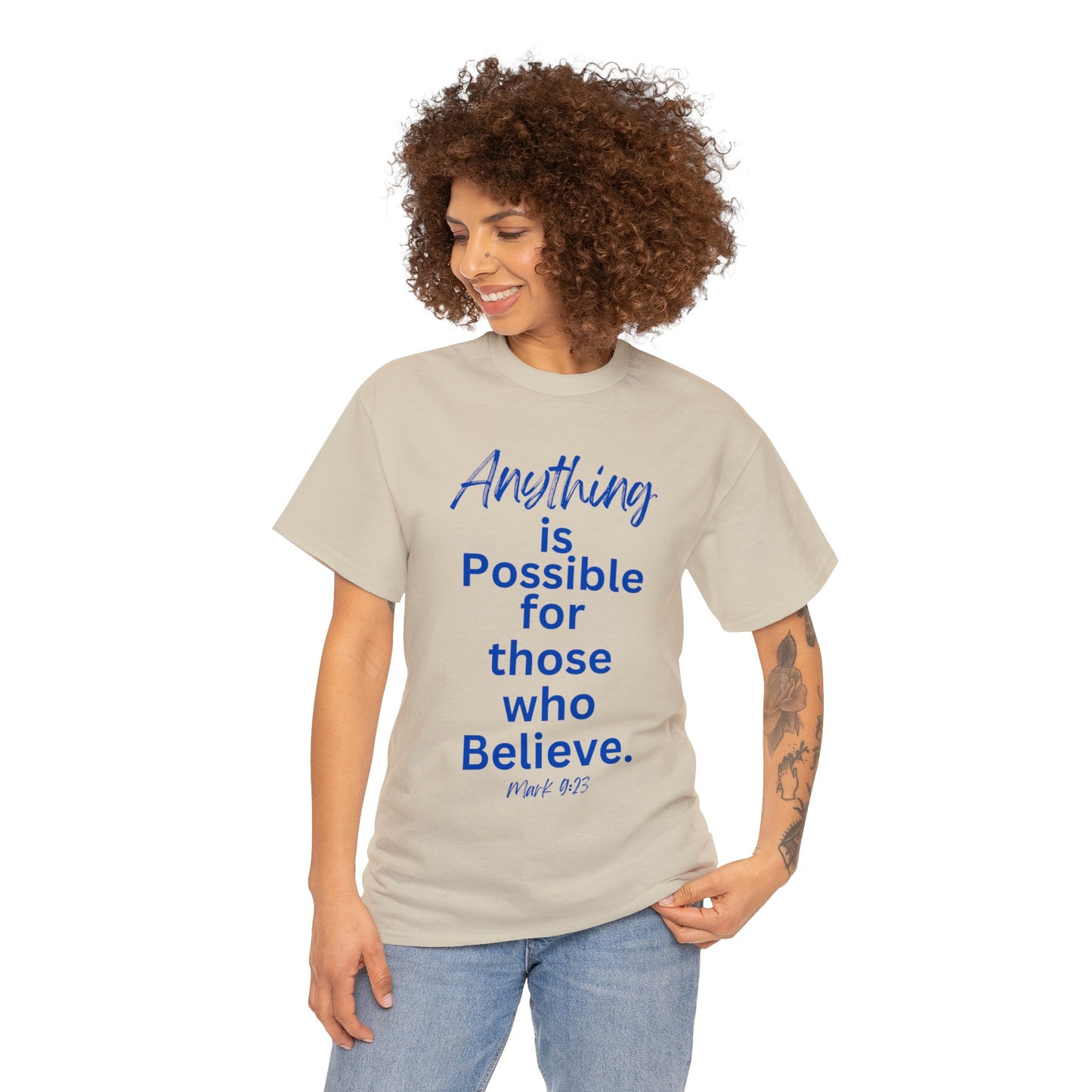 Believe Unisex Heavy Cotton Tee