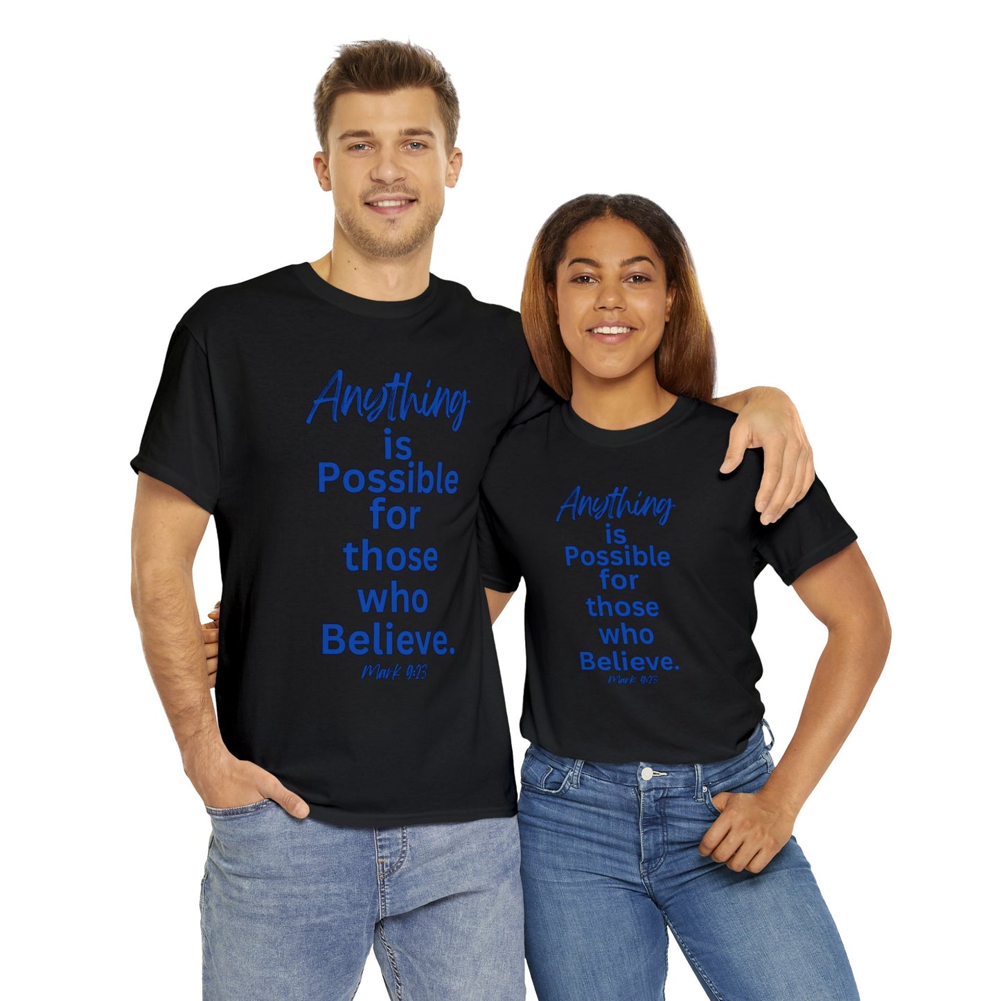 Believe Unisex Heavy Cotton Tee