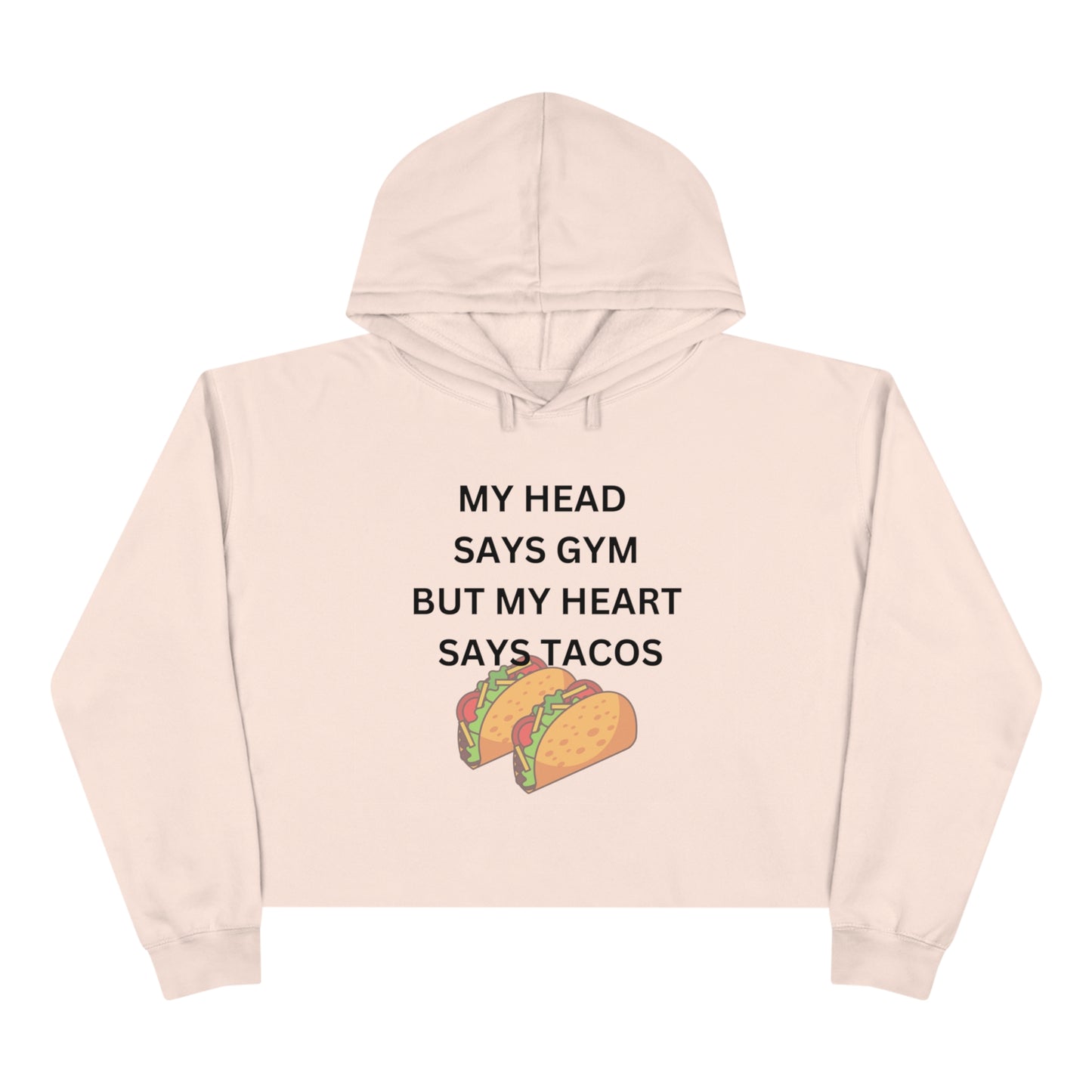 Tacos Crop Hoodie