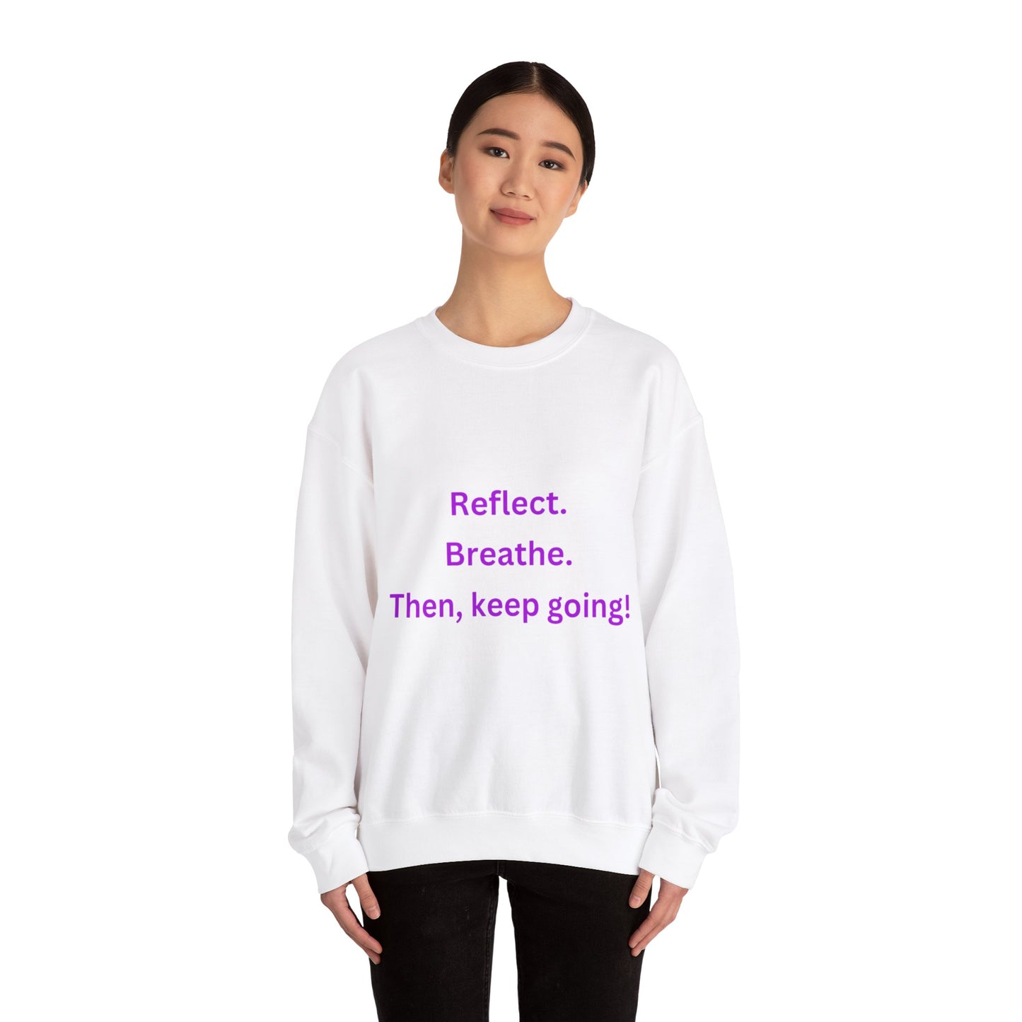 Keep Going Unisex Heavy Blend™ Crewneck Sweatshirt