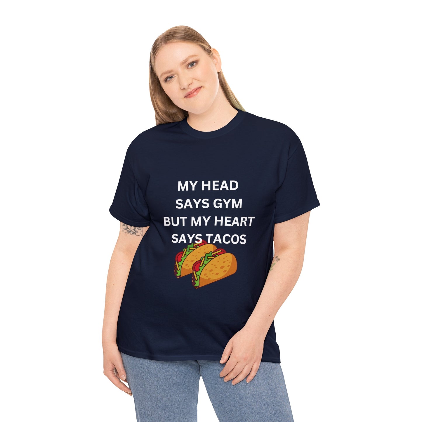 Tacos Unisex Heavy Cotton Tee