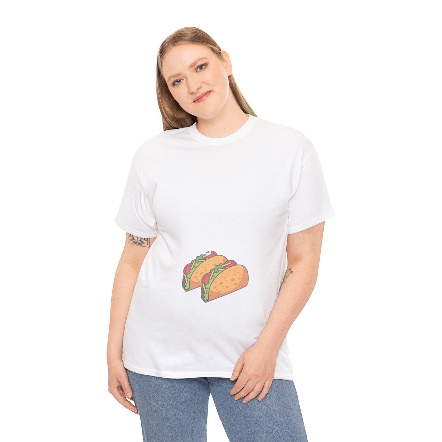 Tacos Unisex Heavy Cotton Tee